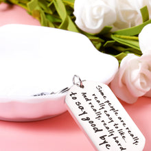 Load image into Gallery viewer, Coworker Leaving Gifts Keychain for Women Men, Thank You Goodbye Gift for Freinds Boss Mentor Teacher, Retirement Farewell Key Chain for Colleague Leader Coach, Birthday Christmas Stocking Stuffer
