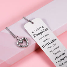 Load image into Gallery viewer, to My Daughter Stocking Stuffer for Teen Girls Gift to My Daughter ChristmasBirthday Gifts for Daughter Inspirational Bookmark Gifts for Teenage Girls 18th 21st Wedding Mothers Day Graduation Gifts
