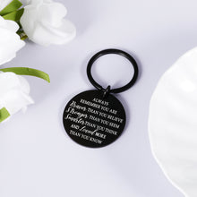 Load image into Gallery viewer, Inspirational Gifts for Women Men Graduation Keychain for Teen Girls Boys Birthday Christmas Keyring for Him Her Friends BFF for Daughter Son Sister Brother Colleagues from Mom Dad Coworker Boss
