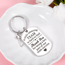 Load image into Gallery viewer, Employee Appreciation Gifts Coworker Leaving Gifts Keychain for Women Men Bulk Office Thank You Gifts for Coworkers Colleagues Retirement Goodbye Birthday Christmas Present for Supervisor Mentor
