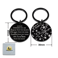 Load image into Gallery viewer, Inspirational Gifts for Women Men Graduation Keychain for Teen Girls Boys Birthday Christmas Keyring for Him Her Friends BFF for Daughter Son Sister Brother Colleagues from Mom Dad Coworker Boss
